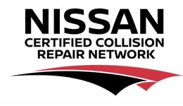 nissan certified collision repair logo