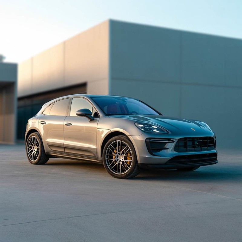 Gray Porsche sitting in front of a body shop Porsche Approved Collision Repair Precision First Beaverton Gray-Porsche-sitting-in-front-of-a-body-shop-Porsche-Approved-Collision-Repair-Precision-First-Beaverton