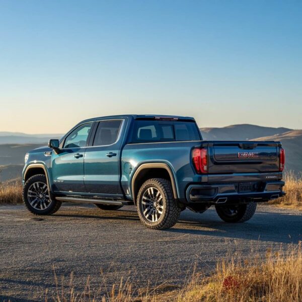 Blue GMC Sierra 1500-Collision repair Beaverton Precision body & paint