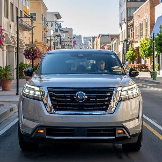 Nissan SUV-Bend certified collision repair Precision body & paint