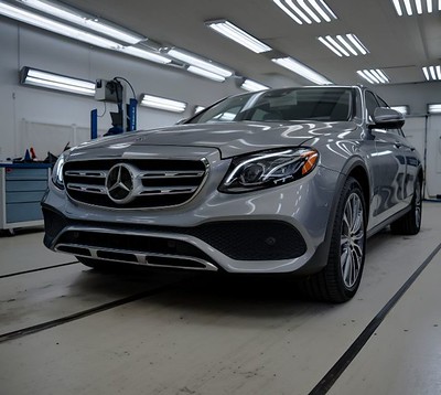 Mercedes In collision center-Beaverton collision center Precision body & Paint